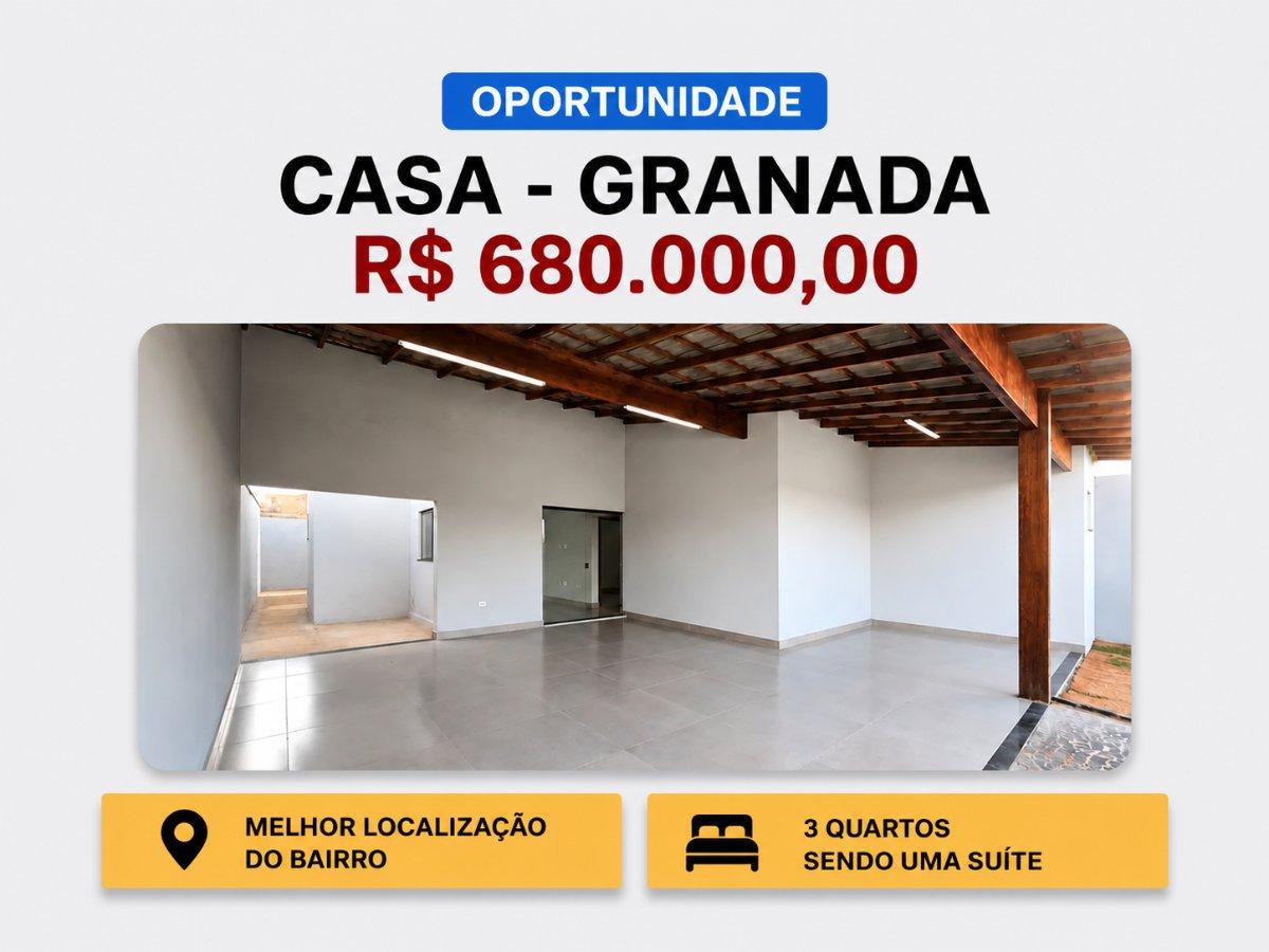 Casa à venda em Granada, Uberlândia — foto principal