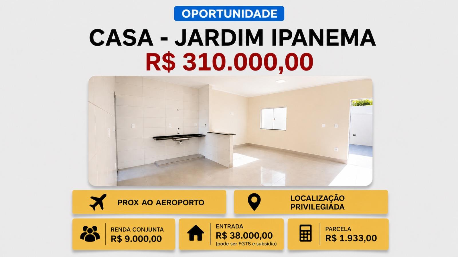 Casa à venda em Jardim Ipanema, Uberlândia — foto principal