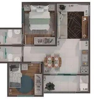 Apartamento à venda em Jardim Espanha, Uberlândia — foto 3