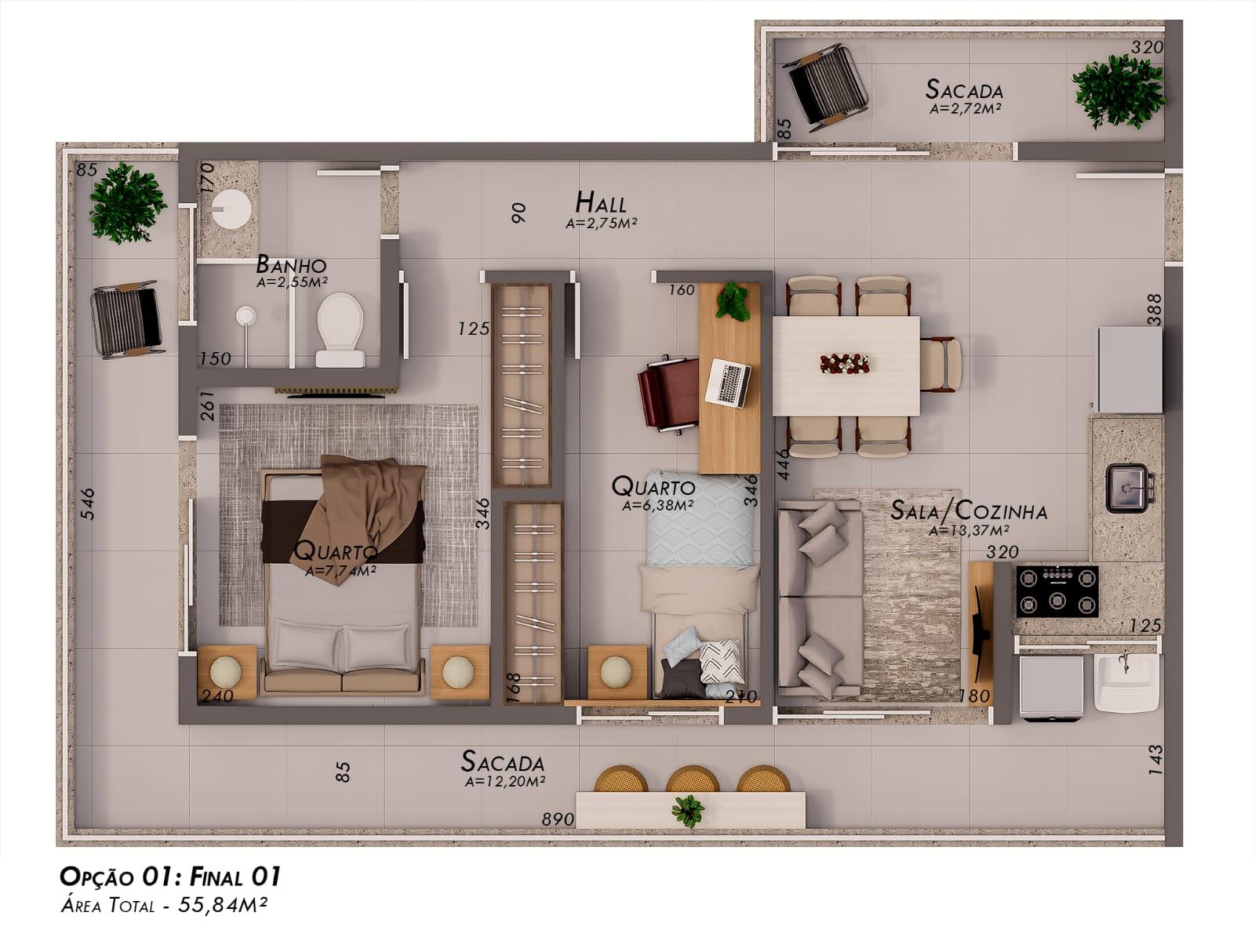 Apartamento à venda em Nossa Senhora das Graças, Uberlândia — foto principal