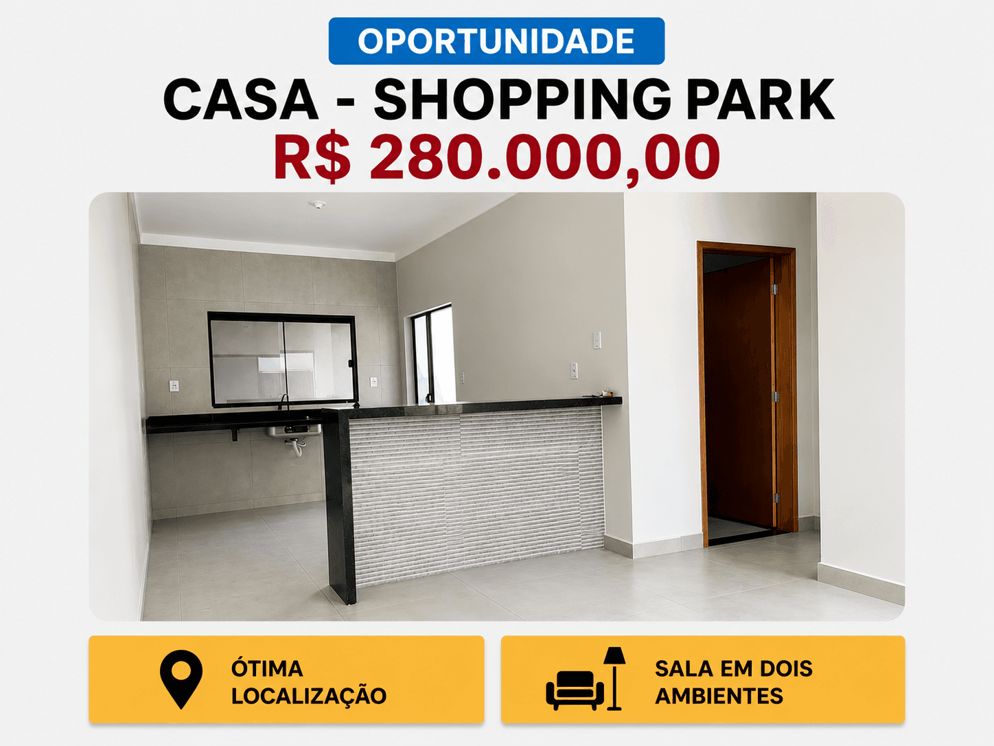 Casa padrão à venda em Shopping Park, Uberlândia — foto principal