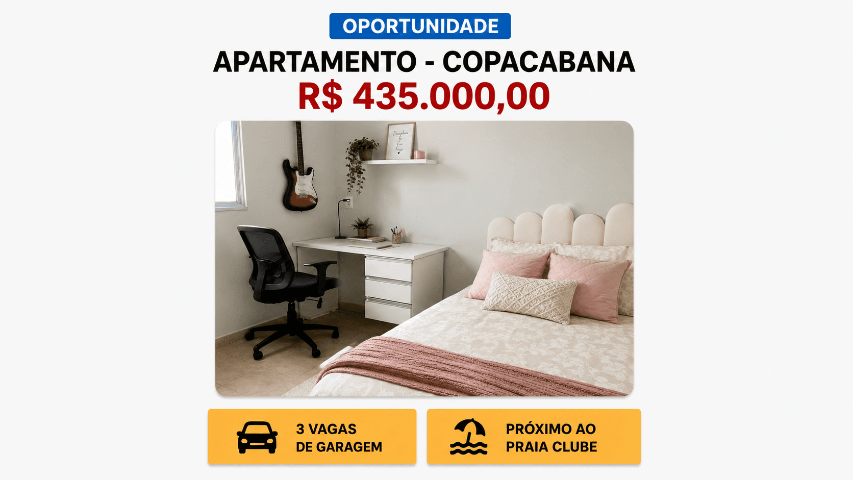 Apartamento à venda em Copacabana, Uberlândia — foto principal